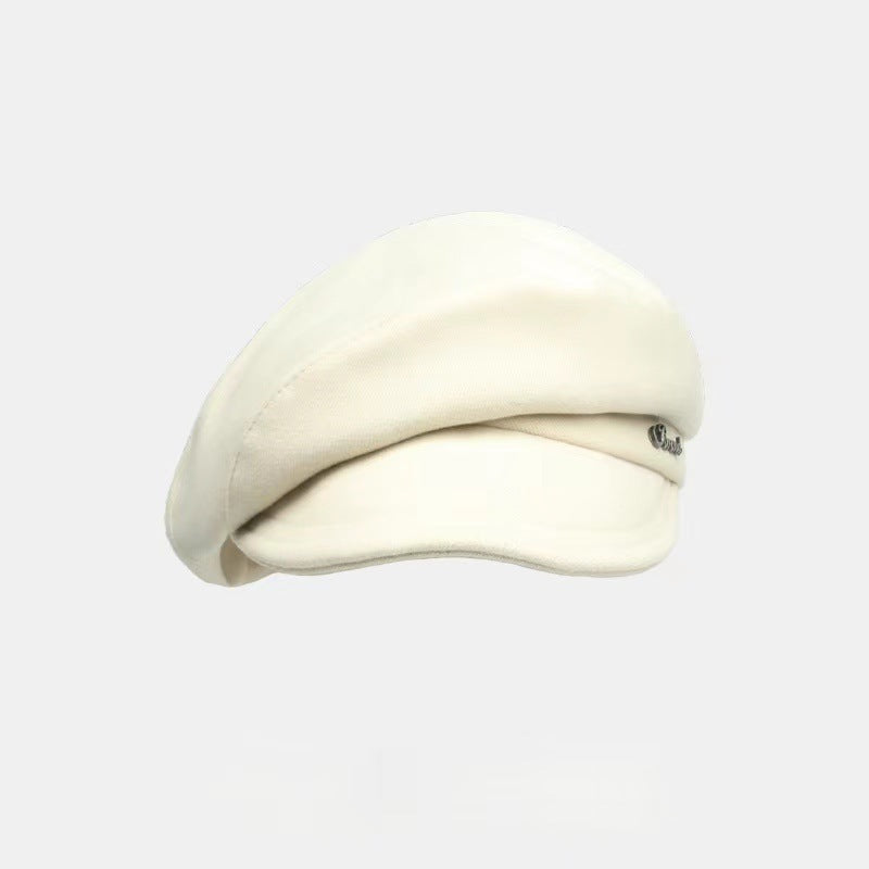 Retro Khaki Men Black Hat New Big Brim