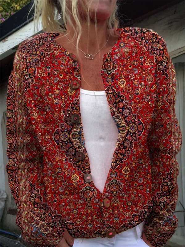 Women's Fashionable Knitted Cardigan Sweater