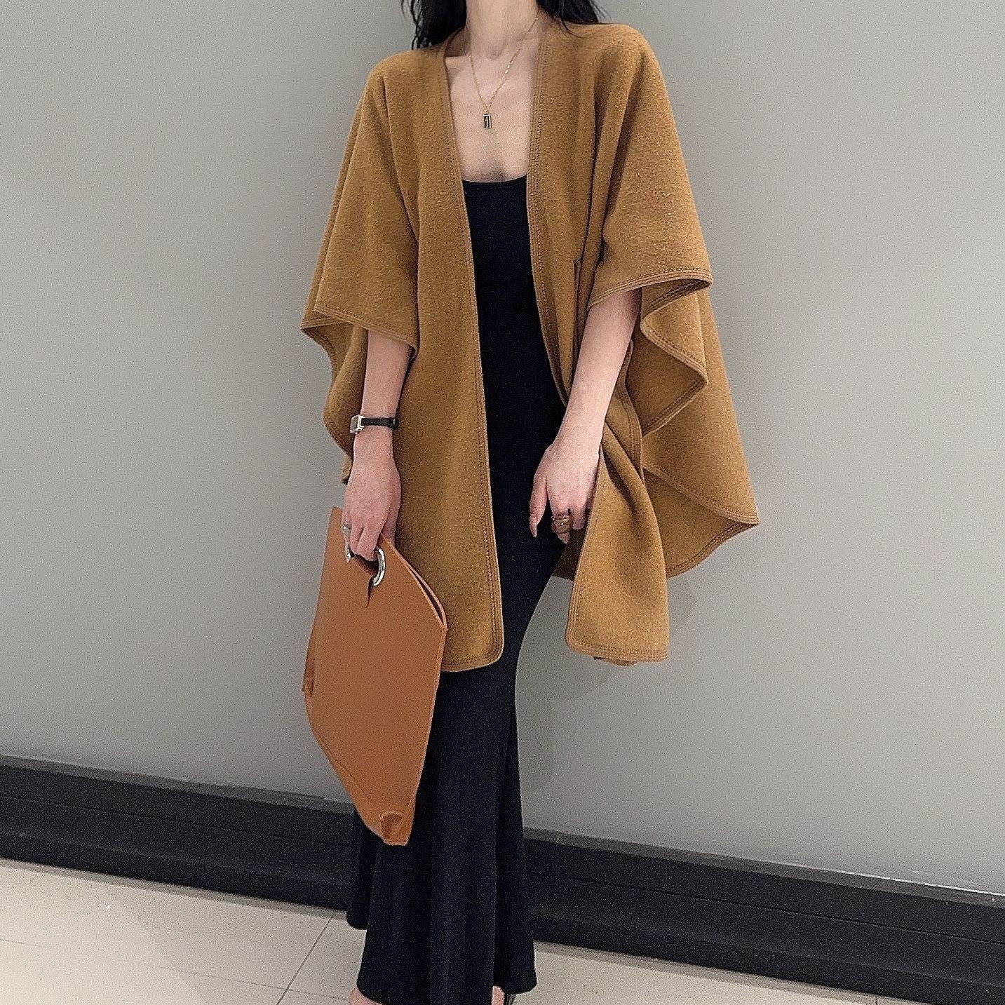 Oversized Knitted Cardigan Baggy Coat Women