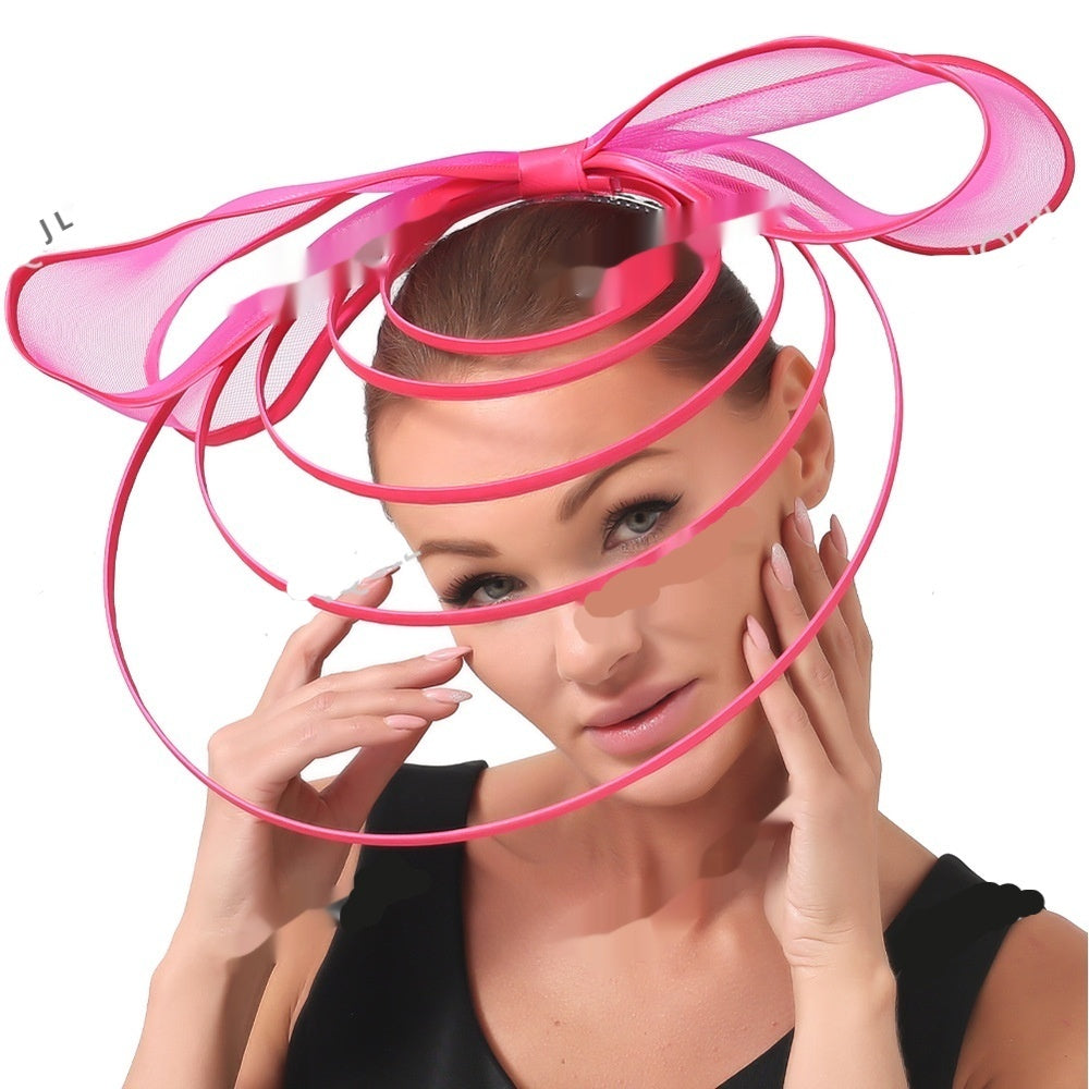 Racing Festival Fashion High-end Top Hat Hair Accessories